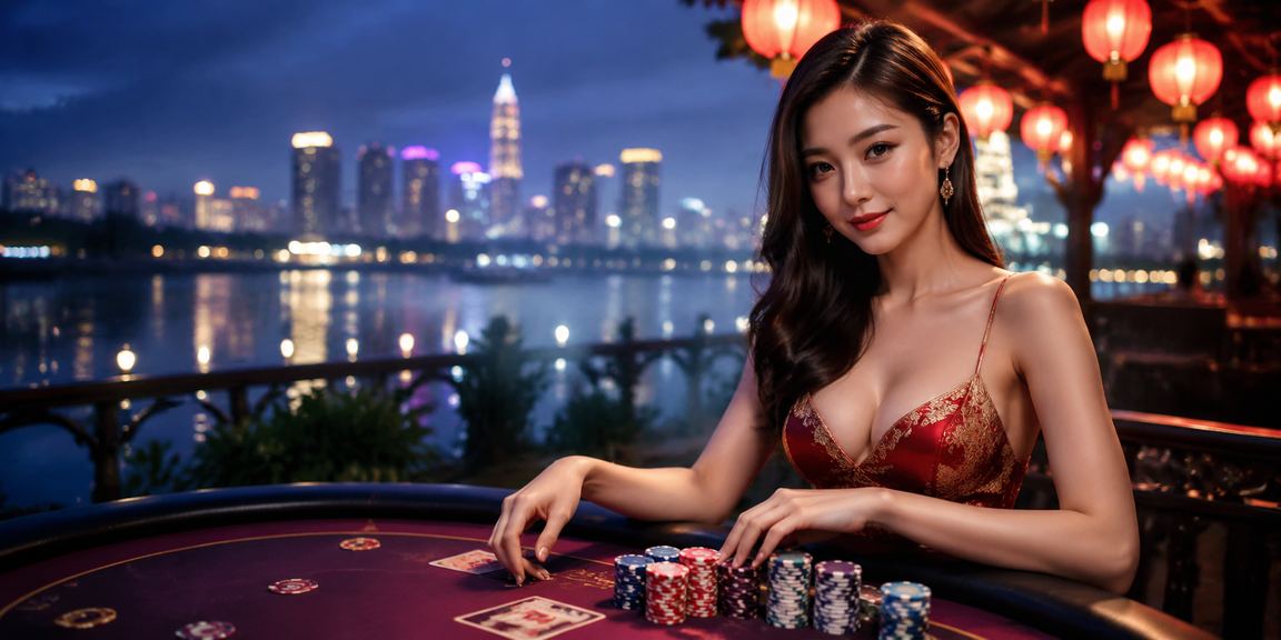 Lễ hội casino tại Sài Gòn với đèn neon rực rỡ và không khí sôi động của người chơi Việt Nam